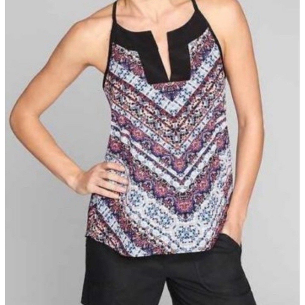 Athleta‎ Women's Chevron Dunes Tank Top Size Small